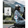 image:imageVEVOR Motorcycle Backrest Sissy Bar Compatible With HarleyDavidson Touring Street Glide Road Glide Road King 122 inch Height Detachable Rider Backrest For Motorcycles Black29 inch