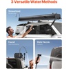 image:imageVEVOR Pressurized Water Tank Lightweight Aluminum MetalMultiDispensing Outdoor Roof Rack Water Tank with 2 SplashGuard PanelsVersatile Nozzle with Pressurization PortFit for Trunks8 Gal