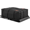 image:imageVEVOR Roof Rack Basket with Cargo Bag 51 x 36 x 4 in Roof Top Carrier Basket with Folding Design 200 lbs Capacity AllWeather Car Top Luggage Holder Universal Fit for SUV Truck Car51in with Bag