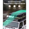 image:imageVEVOR Roof Rack Basket with Cargo Bag 51 x 36 x 4 in Roof Top Carrier Basket with Folding Design 200 lbs Capacity AllWeather Car Top Luggage Holder Universal Fit for SUV Truck Car46in
