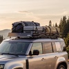 image:imageVEVOR Roof Rack Basket with Cargo Bag 51 x 36 x 4 in Roof Top Carrier Basket with Folding Design 200 lbs Capacity AllWeather Car Top Luggage Holder Universal Fit for SUV Truck Car46in