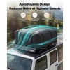 image:imageVEVOR Roof Rack Basket with Cargo Bag 51 x 36 x 4 in Roof Top Carrier Basket with Folding Design 200 lbs Capacity AllWeather Car Top Luggage Holder Universal Fit for SUV Truck Car51in with Bag