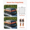 image:imageVEVOR Roof Rack Cargo Basket 54 x 34 x 4 in Heavy Duty Roof Top Carrier Basket with Waterproof Bag Cargo Net Ratchet Straps 200 lbs Capacity Universal Car Top Luggage Holder for SUV Truck Car51x36 in