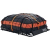 image:imageVEVOR Roof Rack Cargo Basket 54 x 34 x 4 in Heavy Duty Roof Top Carrier Basket with Waterproof Bag Cargo Net Ratchet Straps 200 lbs Capacity Universal Car Top Luggage Holder for SUV Truck Car54x34 in