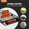 image:imageVEVOR Roof Rack Cargo Basket 90 x 50 x 6 in Heavy Duty Roof Top Carrier Basket with Waterproof Rooftop Bag Ratchet Straps 250 lbs Capacity AllWeather Car Top Luggage Holder for SUV Truck CarBasket