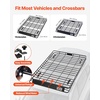 image:imageVEVOR Roof Rack Cargo Basket 90 x 50 x 6 in Heavy Duty Roof Top Carrier Basket with Waterproof Rooftop Bag Ratchet Straps 250 lbs Capacity AllWeather Car Top Luggage Holder for SUV Truck CarBasket w Net