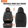 image:imageVEVOR Seat Covers Universal Car Seat Covers Full Set Seats Front and Rear Seat 13pcs Faux Leather Seat Cover Full Enclosed Design Detachable Headrest and Airbag Compatible for Most Car SUV TruckBlack