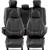 image:imageVEVOR Seat Covers Universal Car Seat Covers Full Set Seats Front and Rear Seat 13pcs Faux Leather Seat Cover Full Enclosed Design Detachable Headrest and Airbag Compatible for Most Car SUV TruckBlack