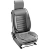 image:imageVEVOR Seat Covers Universal Car Seat Covers Full Set Seats Front and Rear Seat 13pcs Faux Leather Seat Cover Full Enclosed Design Detachable Headrest and Airbag Compatible for Most Car SUV TruckGray
