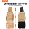 image:imageVEVOR Seat Covers Universal Car Seat Covers Full Set Seats Front and Rear Seat 13pcs Faux Leather Seat Cover Full Enclosed Design Detachable Headrest and Airbag Compatible for Most Car SUV TruckBeige