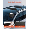 image:imageVEVOR Soft Roof Rack Pads 28 Universal Car Roof Rack Pads for Various Crossbars 88LBS Load Capacity Luggage Kayak Carrier with 2 Tie Down Straps for SUPs Canoes Snowboards Paddle BoardsUse without Cross Bar