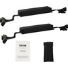 image:imageVEVOR Soft Roof Rack Pads 28 Universal Car Roof Rack Pads for Various Crossbars 88LBS Load Capacity Luggage Kayak Carrier with 2 Tie Down Straps for SUPs Canoes Snowboards Paddle BoardsUse without Cross Bar