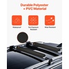 image:imageVEVOR Soft Roof Rack Pads 28 Universal Car Roof Rack Pads for Various Crossbars 88LBS Load Capacity Luggage Kayak Carrier with 2 Tie Down Straps for SUPs Canoes Snowboards Paddle BoardsUse with Cross Bar