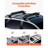 image:imageVEVOR Soft Roof Rack Pads 28 Universal Car Roof Rack Pads for Various Crossbars 88LBS Load Capacity Luggage Kayak Carrier with 2 Tie Down Straps for SUPs Canoes Snowboards Paddle BoardsUse with Cross Bar