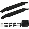 image:imageVEVOR Soft Roof Rack Pads 28 Universal Car Roof Rack Pads for Various Crossbars 88LBS Load Capacity Luggage Kayak Carrier with 2 Tie Down Straps for SUPs Canoes Snowboards Paddle BoardsUse without Cross Bar