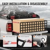 image:imageVEVOR Tailgate Net for Truck Bed 54 in x 18 in 1500lbs Truck Bed Extender Tailgate Cargo Net with 4 Red Adjustable Buckle Straps Extendable amp Durable Suitable for Trailer Pickup Jeep SUV