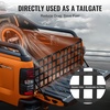 image:imageVEVOR Tailgate Net for Truck Bed 54 in x 18 in 1500lbs Truck Bed Extender Tailgate Cargo Net with 4 Red Adjustable Buckle Straps Extendable amp Durable Suitable for Trailer Pickup Jeep SUV