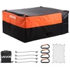 image:imageVEVOR Truck Bed Cargo Bag Waterproof 840D PVC 5118 x 4016 x 2185 in 26 Cubic Feet Heavy Duty Cargo Bag for Truck Bed with 4 Bungee Cords with Hooks Fits a Variety of SUV and Pickup TrucksBungee CordsStorage BagCargo NetCarabiners