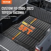 image:imageVEVOR Truck Bed Mat Compatible with 20052023 Toyota Tacoma 5 FT Bed TPE Material Black Thick and HeavyDuty NonSlip AllWeather Protection