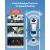 image:imageVEVOR Wireless Car Stereo 10Inch HD Portable Radio Touch Screen with Apple CarPlay and Android Auto CarPlay Screen with Front amp Backup Cameras Voice Control Mirror Link Bluetooth GPS Navigation