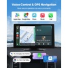 image:imageVEVOR Wireless Car Stereo 9Inch HD Portable Radio Touch Screen Compatible with Apple CarPlay amp Android Auto CarPlay Screen with Backup Camera Voice Control Mirror Link Bluetooth GPS Navigation