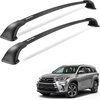 image:imageVEVOR Cross Bars Roof Racks 165lbs Capacity Compatible with Toyota Highlander 20142019 XLE Limited SE with Flush Roof Rails Heavy Duty Aluminum Crossbar Racks Roof Rail Rooftop Luggage Canoefor Toyota Highlander