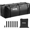 image:imageVEVOR Hitch Cargo Carrier Bag Waterproof 840D PVC 5984 x 2402 x 3063 in 25 Cubic Feet Heavy Duty Cargo Bag for Truck Bed Storage with Reinforced Straps Suitable for Car SUV Vans Hitch Basketwith Reinforced StrapsLockStorage Bag