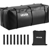 image:imageVEVOR Hitch Cargo Carrier Bag Waterproof 840D PVC 5984 x 2402 x 3063 in 25 Cubic Feet Heavy Duty Cargo Bag for Truck Bed Storage with Reinforced Straps Suitable for Car SUV Vans Hitch Basketwith Reinforced StrapsStorage Bag