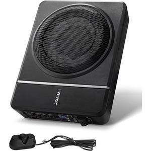 image:imageVEVOR 8 300W Underseat Car Subwoofer Slim Powered Car Subwoofers Under The Seat Low Profile Audio Sub Builtin Amplifier HighLow Level Input amp Volume Controller for SUVs Car Truck RV8IN