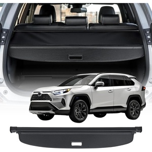 image:imageVEVOR Cargo Cover for 2023 2024 2025 Honda CRV Accessories 5Seater Carbon Fiber Texture Retractable Trunk Cover AntiPeeping Luggage Privacy Shield Security ShadeToyota RAV4 20192025