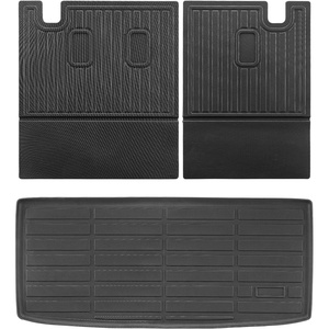 image:imageVEVOR Cargo Mat Compatible with Chevrolet Suburban amp GMC Yukon XL 20152020 Precise Fit Trunk Mat for SUVs TPE Trunk Protector Replacement Black 1PCSHonda Pilot 20162024