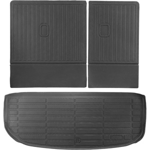 image:imageVEVOR Cargo Mat Compatible with Chevrolet Suburban amp GMC Yukon XL 20152020 Precise Fit Trunk Mat for SUVs TPE Trunk Protector Replacement Black 1PCSHyundai Palisade 20202024