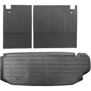 image:imageVEVOR Cargo Mat Compatible with Chevrolet Suburban amp GMC Yukon XL 20152020 Precise Fit Trunk Mat for SUVs TPE Trunk Protector Replacement Black 1PCSToyota KlugerHighlander 20202024