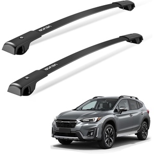 image:imageVEVOR Cross Bars Roof Racks 165lbs Capacity Compatible with Toyota Highlander 20142019 XLE Limited SE with Flush Roof Rails Heavy Duty Aluminum Crossbar Racks Roof Rail Rooftop Luggage Canoefor Subaru Crosstrek