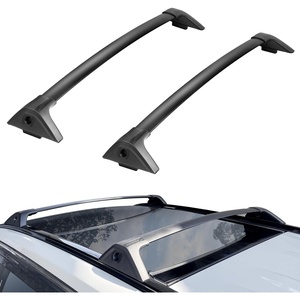 image:imageVEVOR Cross Bars Roof Racks 165lbs Capacity Compatible with Toyota Highlander 20142019 XLE Limited SE with Flush Roof Rails Heavy Duty Aluminum Crossbar Racks Roof Rail Rooftop Luggage Canoefor Toyota RAV4
