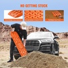 image:imageVEVOR 10 TON Traction Boards with PP Material Recovery Boards for Offroad VehiclesCarsPickupsSUVsRVs Pair Tire Traction Mats on Snow Sand Mud and Loose Terrain Storage Bag Long RedORANGE41