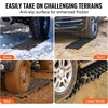 image:imageVEVOR 10 TON Traction Boards with PP Material Recovery Boards for Offroad VehiclesCarsPickupsSUVsRVs Pair Tire Traction Mats on Snow Sand Mud and Loose Terrain Storage Bag Long RedBLACK31