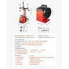 image:imageVEVOR Electric Tire Changer Tire Balancer Combo 18 Spindle Durable Electric Tire Machine with 20HP Motor HighPrecision Balancer with Auto Calibration Fit for SUVs Pickups SedansTire Changer  Balancer Combo