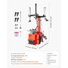 image:imageVEVOR Electric Tire Changer Tire Balancer Combo 18 Spindle Durable Electric Tire Machine with 20HP Motor HighPrecision Balancer with Auto Calibration Fit for SUVs Pickups SedansTire Changer
