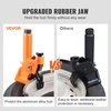image:imageVEVOR Manual Tire Bead Breaker 3842 Tires Changer Tool HeavyDuty Bead Breaking EasyOperated Tire Repair Tool for ATVsUTVs Tractors Trucks Cars Heavy Duty TiresOrangeBlack
