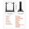 image:imageVEVOR Motorcycle Wheel Balancer Tire Balancer amp Truing Stand with Adjustable Centering Cones and Truing Pointer Balancing Tools for Sport amp Dirt Bikes Hollow Axle WheelsHollow  Solid Axle