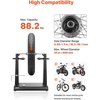 image:imageVEVOR Motorcycle Wheel Balancer Tire Balancer amp Truing Stand with Adjustable Centering Cones and Truing Pointer Balancing Tools for Sport amp Dirt Bikes Hollow Axle WheelsHollow  Solid Axle