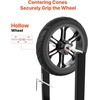 image:imageVEVOR Motorcycle Wheel Balancer Tire Balancer amp Truing Stand with Adjustable Centering Cones and Truing Pointer Balancing Tools for Sport amp Dirt Bikes Hollow Axle WheelsHollow Axle