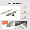 image:imageVEVOR Wheel Alignment Tool 2 PCS Carbon Steel Heavy Duty Toe amp Camber Alignment Plates with Digital Angle Finder 2 Measuring Tapes Accurate Automotive Wheel Tools for Home Use Fits Car Truck SUVStainless steel color