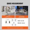 image:imageVEVOR Wheel Alignment Tool 2 PCS Carbon Steel Heavy Duty Toe amp Camber Alignment Plates with Digital Angle Finder 2 Measuring Tapes Accurate Automotive Wheel Tools for Home Use Fits Car Truck SUVStainless steel color