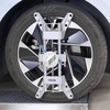 image:imageVEVOR Wheel Clamp amp Magnetic Adapter 1 PC Aluminum Alloy Wheel Alignment Tool for Precise Camber Gauge Fits 1125 Inch Rims Universal Magnetic Gauge Tire Repair Tool for Car Truck SUV Motorcycle