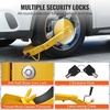 image:imageVEVOR Wheel Lock Clamp 1 Pack Trailer Wheel Lock HeavyDuty Anti Theft Tire Lock Adjustable Tire Boot Lock Trailer Wheel Locks for RV Trailers Cars Trucks SUVs1