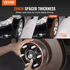 image:imageVEVOR Wheel Spacers 15 6x55 Wheel Adapters 6 Lug Forged Spacer 1061 mm Bore Hubcentric M12 x15 Studs Spacers Fit for 19962022 Toyota and Lexus 4 PCS Black2