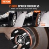image:imageVEVOR Wheel Spacers 15 6x55 Wheel Adapters 6 Lug Forged Spacer 1061 mm Bore Hubcentric M12 x15 Studs Spacers Fit for 19962022 Toyota and Lexus 4 PCS Black2