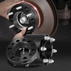 image:imageVEVOR Wheel Spacers 15 6x55 Wheel Adapters 6 Lug Forged Spacer 1061 mm Bore Hubcentric M12 x15 Studs Spacers Fit for 19962022 Toyota and Lexus 4 PCS Black15